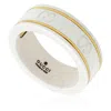 Gucci Icon Ring In Yellow Gold In Yellow/white/gold Tone