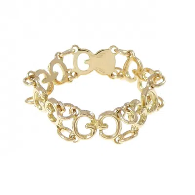 Pre-owned Gucci Yellow Gold Yellow Gold (18k) Band Ring ()