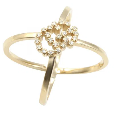 Pre-owned Gucci Yellow Gold Yellow Gold (18k) Band Ring ()