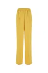 Gucci Joggers Jacquard Elastic Waistband In Lemoncurd