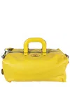 Gucci Yellow Leather Convertible Backpack Satchel (authentic Pre-loved)