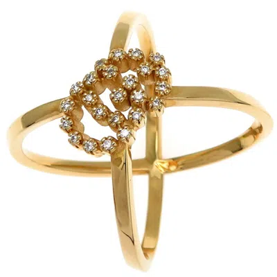 Pre-owned Gucci Yellow Yellow Gold Band Ring ()