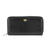 GUCCI GUCCI ZIP AROUND BLACK LEATHER WALLET  (PRE-OWNED)