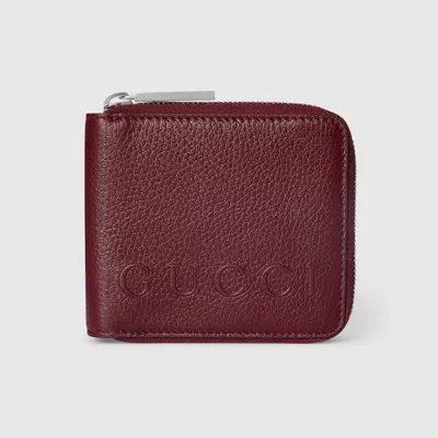Gucci Zip Coin Wallet With Logo