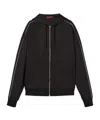Gucci Zip-up Jacket In Black