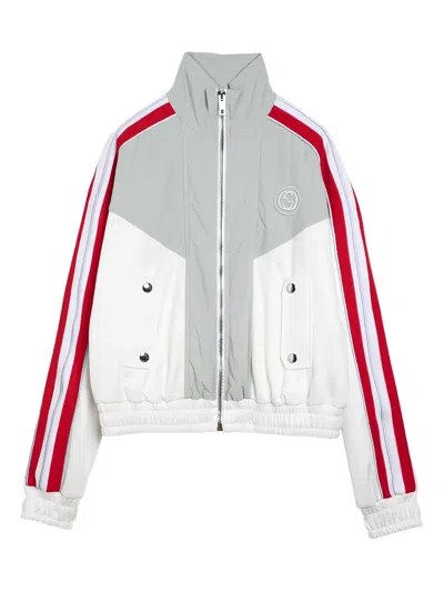 Gucci Felpa In Jersey Multicolor Donna In Multicoloured