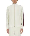 Gucci Web Stripe-trim Track Jacket In White