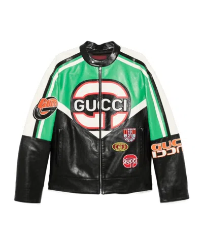 Gucci Zipper Jacket In Black