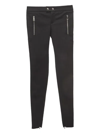 Pre-owned Gucci Zipper-pocket Trousers