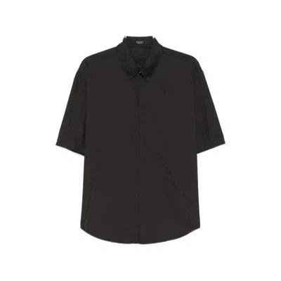 Gucci Zip-up Shirt In Multi