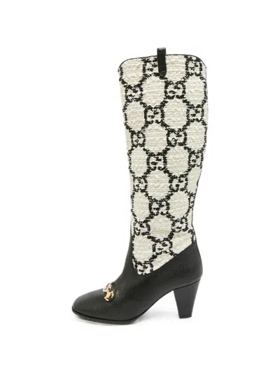 Pre-owned Gucci Zumi Boots In Black