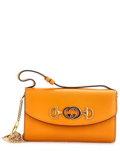 Gucci Zumi Shoulder Bag Leather Mini (authentic Pre-loved)