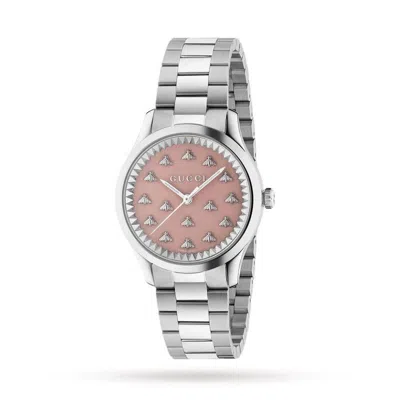 Gucci G-timeless Multibee 32mm In Pink