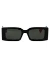 Gucci Gg1860s Sunglasses In 黑色的