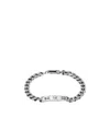 Gucci Ghost Chain Bracelet In Silver In Gray