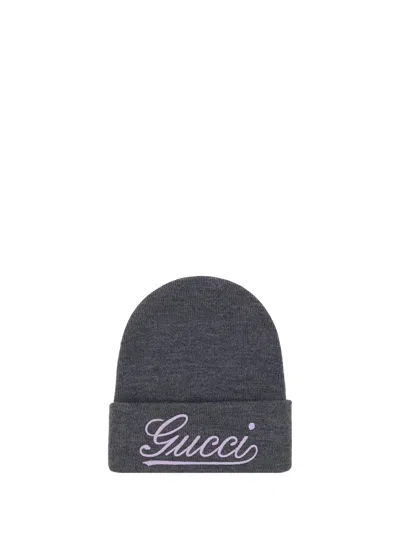 Gucci No Hat In Lead/pink