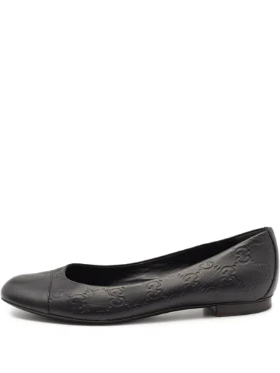 Pre-owned Gucci Ssima Ballet Flats