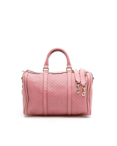 Gucci Ssima Boston Bag In Pink