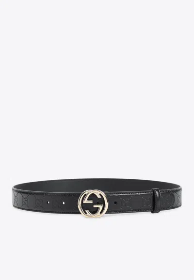 GUCCI GUCCISSIMA LEATHER BELT
