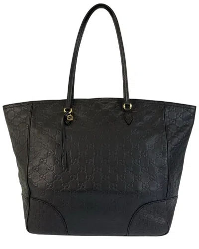 Gucci Ssima Tote (authentic Pre-loved) In Black