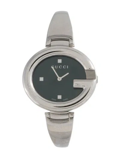 Pre-owned Gucci Ssima Watch, 36mm In Multi