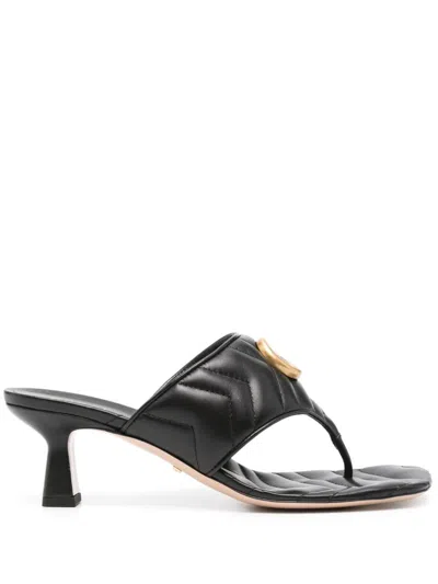 Gucci -thong-inspired Mini Thong Sandal For Women In Black