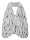 Gudrun & Gudrun Knitted Top In 灰色