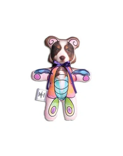 Guendalina Cerruti X Yoox Teddy Butterfly Dog Art Object (-) Size - Organic Cotton, Textile Fibers In Multi