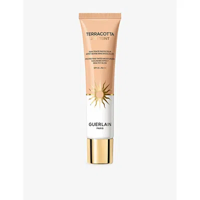 Guerlain 10 Sunveil Terracotta Joli Teint Beautifying Sun-kissed Tinted Moisturiser Spf 20 Pa+++ 30ml