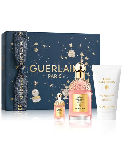 Guerlain 3-pc. Aqua Allegoria Rosa Rossa Forte Eau De Parfum Gift Set In No Color