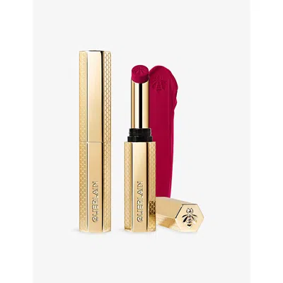 Guerlain 395 Bold Fuchsia Kisskiss Honey-infused Intense Lipstick 1.85g In Purple