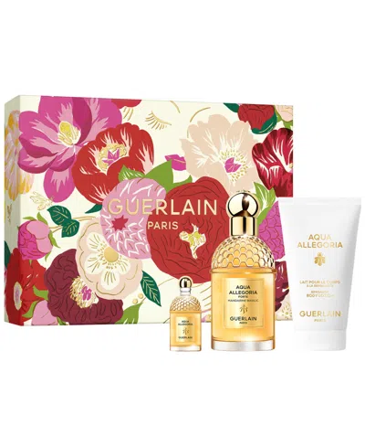 Guerlain 3-pc. Aqua Allegoria Mandarine Basilic Forte Eau De Parfum Gift Set In Transparent