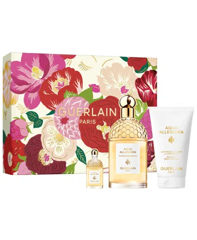 Guerlain 3-pc. Limited Edition Aqua Allegoria Mandarine Basilic Eau De Toilette Gift Set In Transparent
