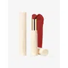 Guerlain 599 Red Aster Kisskiss Honey-infused Intense Lipstick Refill 1.85g In Transparent