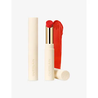 Guerlain 639 Tangerine Bloom Kisskiss Honey-infused Intense Lipstick Refill 1.85g In Transparent