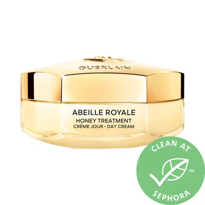 Guerlain Abeille Royale Honey Treatment Day Cream With Hyaluronic Acid 1.7 oz / 50 ml In White