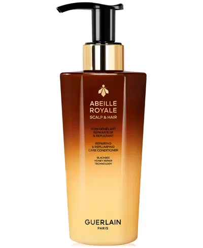 Guerlain Abeille Royale Repairing And Replumping Care Conditioner 290ml In White