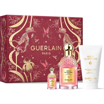 Guerlain Aqua Allegoria Florabloom Forte Eau De Parfum Set $178 Value In Transparent
