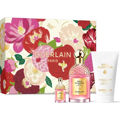 Guerlain Aqua Allegoria Florabloom Forte Eau De Parfum Set $178 Value In Transparent