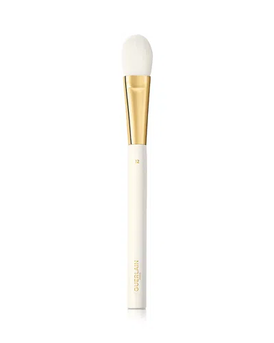 Guerlain No 12 Fluid Foundation Face Brush In White