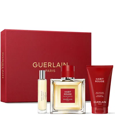 Guerlain Habit Rouge - Eau De Toilette Gift Set