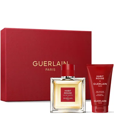 Guerlain Habit Rouge - Eau De Toilette Gift Set