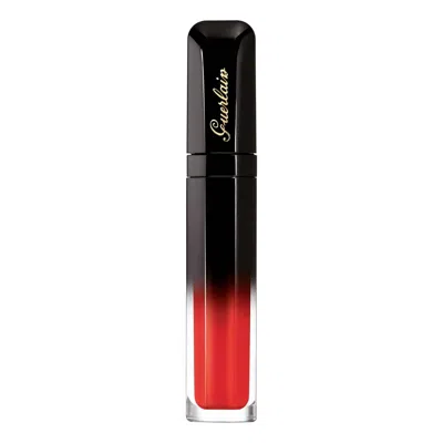 Guerlain , Intense, Matte, Liquid Lipstick, M41, Appealing Orange, 7 ml Gwlp3 In Red
