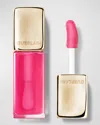 Guerlain Kiss Kiss Bee Glow Lip Oil In Pop Rose