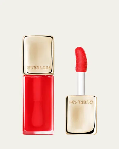 Guerlain Kiss Kiss Bee Glow Lip Oil In 775 Poppy Glow