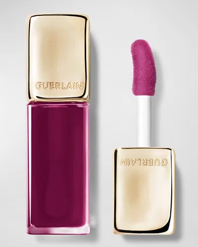 Guerlain Kiss Kiss Bee Glow Lip Oil In Lavender