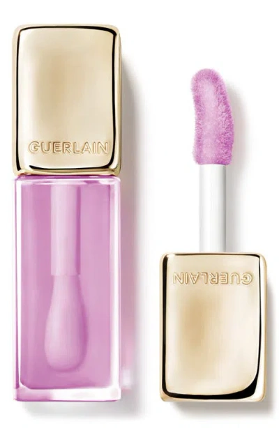 Guerlain Kiss Kiss Bee Glow Tinted Lip Oil In Purple