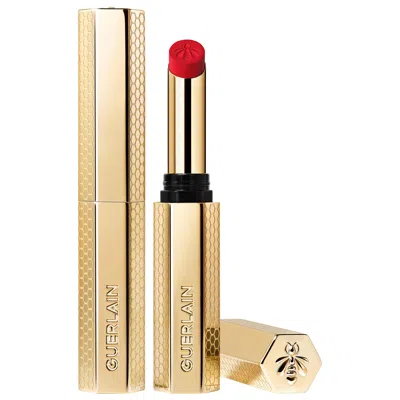 Guerlain Kiss Kiss Blur Matte Long-wearing Lipstick 510 Petal Red 0.1 Oz/1.85 G