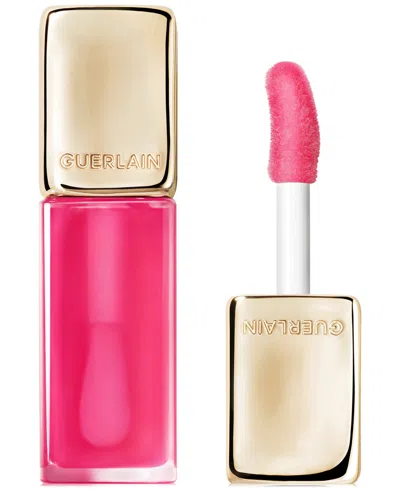 Guerlain Kisskiss Bee Glow Lip Oil, First At Macy's In Pop Rose