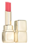 Guerlain Kisskiss Bee Glow Lipstick Balm In Pop Rose Glow